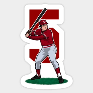 Batting bench Sticker